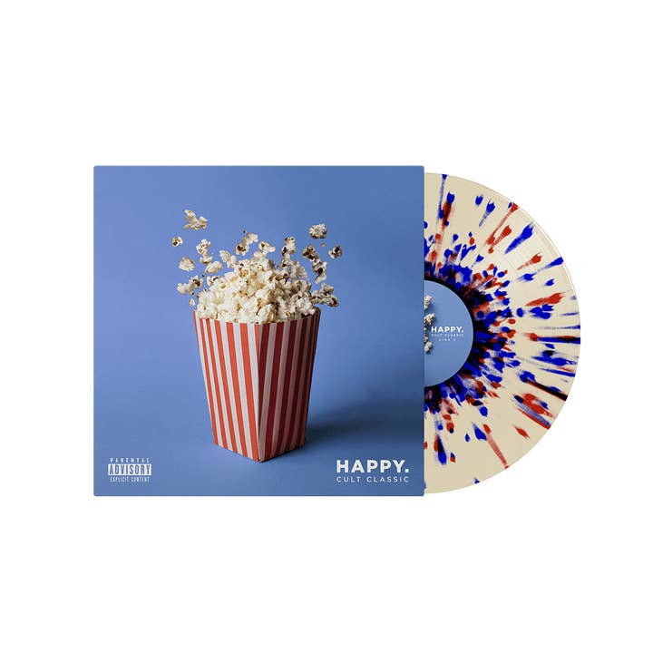 Cult Classic Clear med röd & blå splatter LP för wholesale av Rude Records