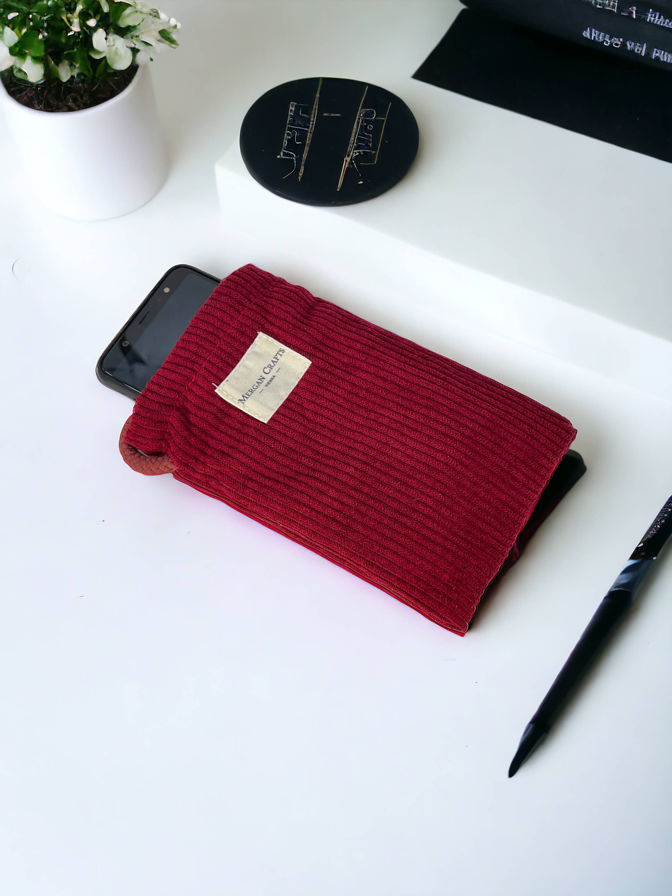 MERGAN CRAFTS - TEXTILE - Wholesale Eyewear Cases & Holders - Women's - Neckbag, Glasses Cover, Eyewear case, Phone Case - Corduroy5