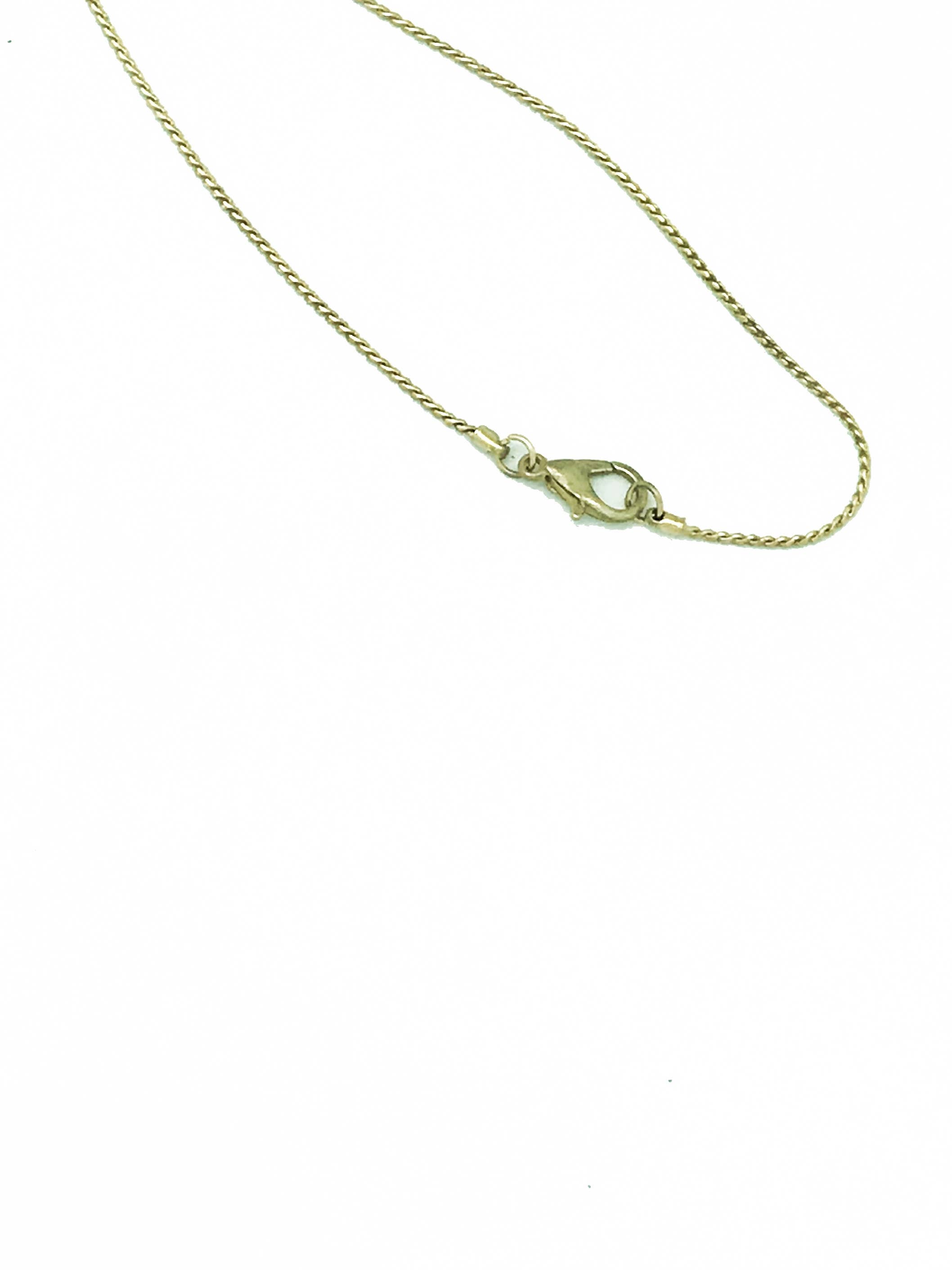 Gloria Mago - Wholesale Pendant/Charm Necklace - Long necklace gold plated brass design 80cm2