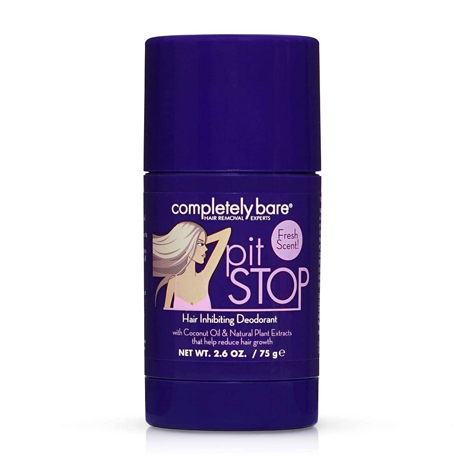 KT Supply - Wholesale Deodorant - Women's - Completely Bare Pit Stop Hair Inhibiting Deodorant 2.6 Oz.0