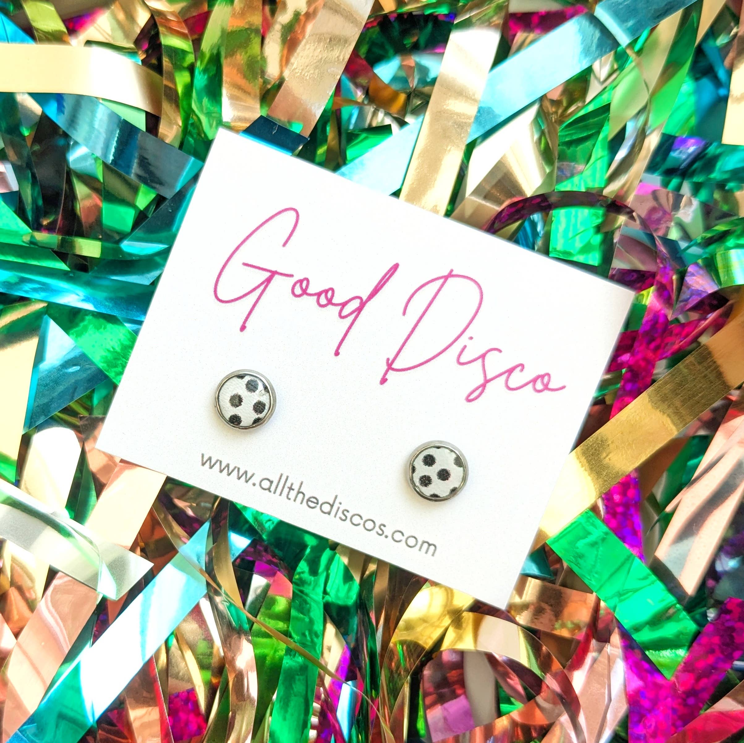 All The Discos - Wholesale Stud/Post Earrings - Good Disco Stud Earrings14