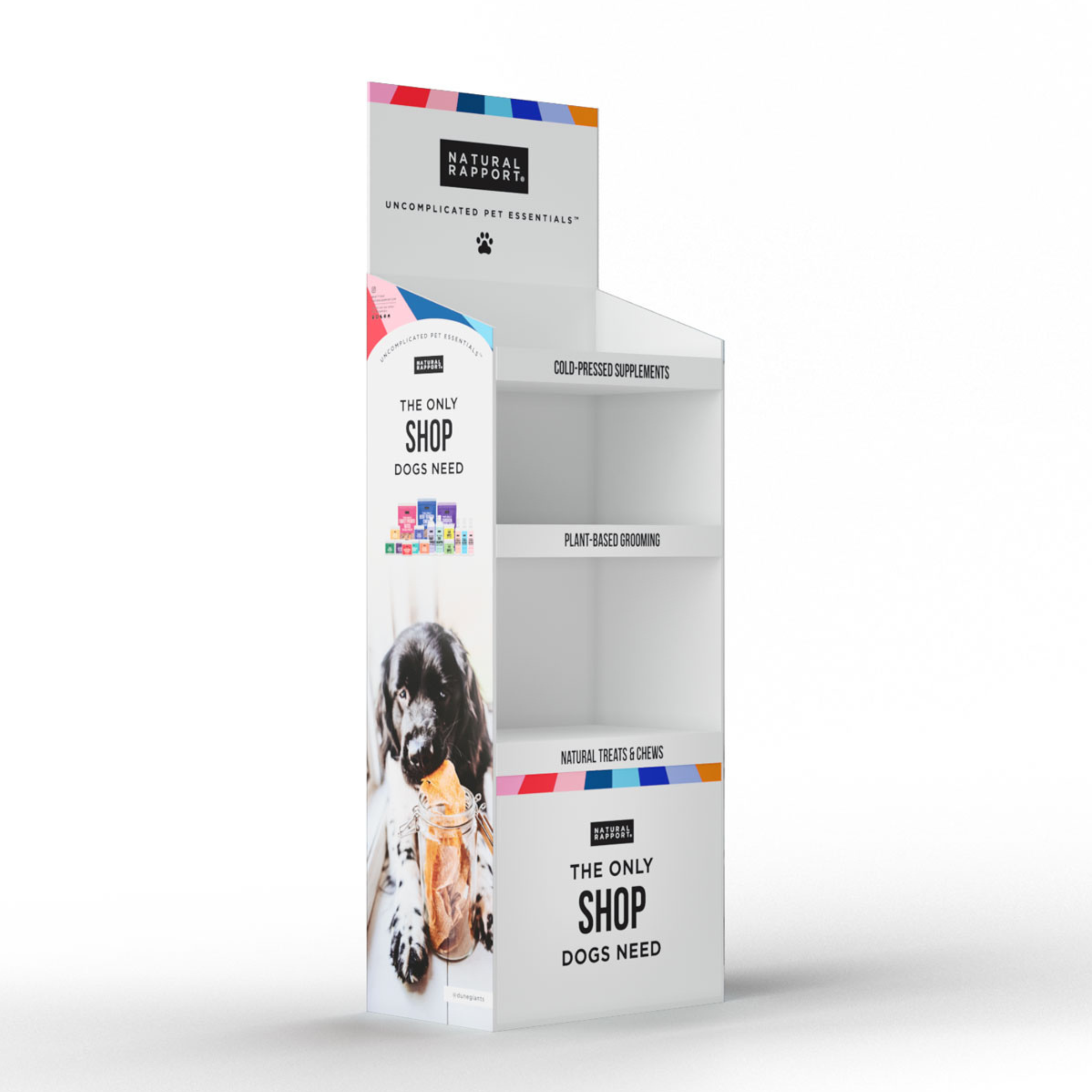 Natural Rapport - Venta al por mayor Suplemento - Perros - Expositor de Piso para Venta al por Menor2
