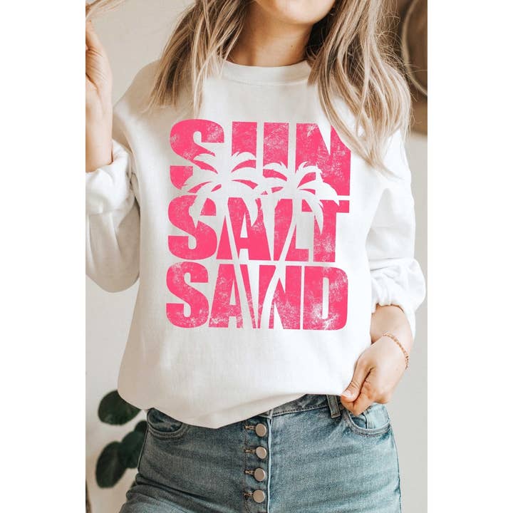 BLUME & CO. - Wholesale Graphic Sweatshirt - Women's - SUN SALT SAND Graphic Sweatshirt6