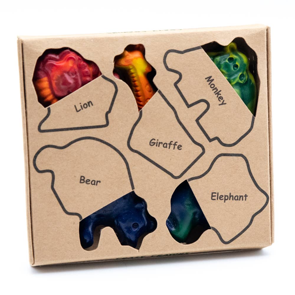 Crazy Crayons - Wholesale Crayons - Kids & Baby - Zoo Crayon Set3