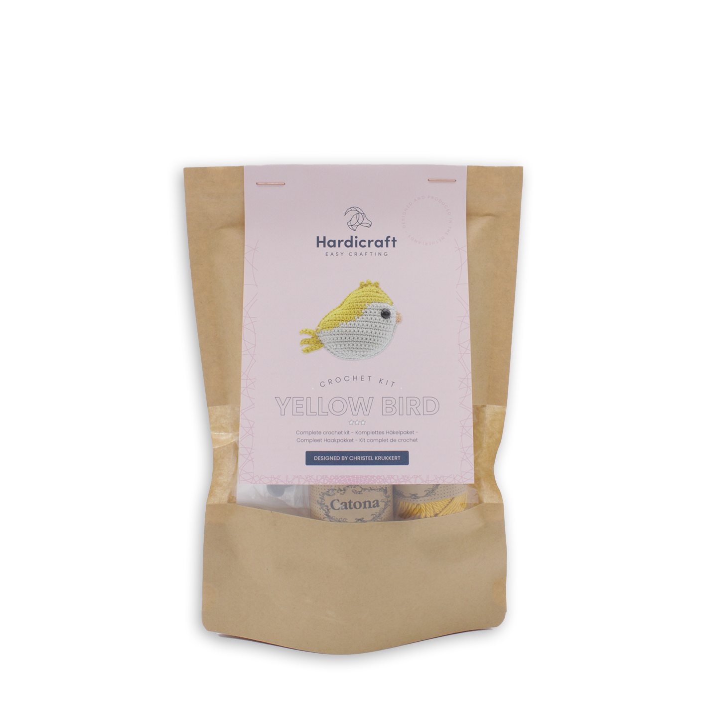 Hardicraft - Wholesale Knitting/Crochet Supplies - DIY Crochet Kit - Yellow Bird4