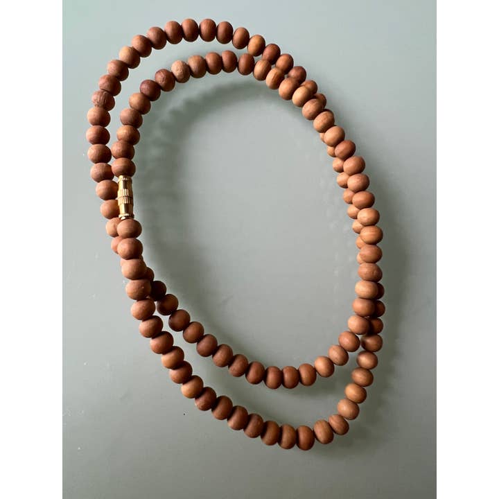 Sandalwood Neck Beads for wholesale by Pure Incense
