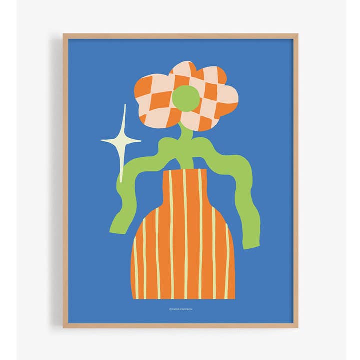 Retro Flower Market 44 for wholesale by Paper Provision