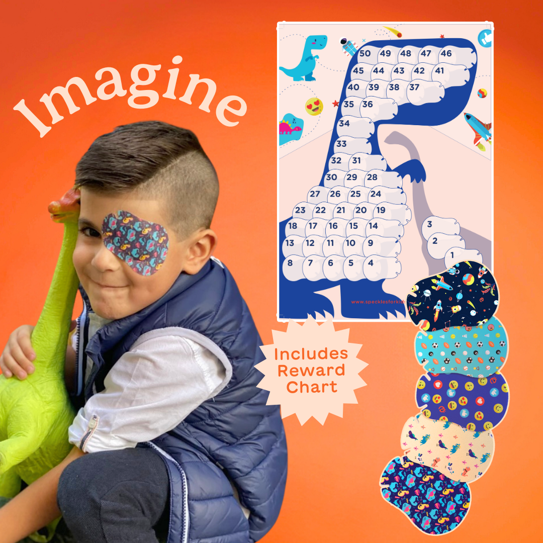 Speckles for Kids - Wholesale Sunglasses – kids - HIDE&SEE Eye Patches - Imagine Pack1