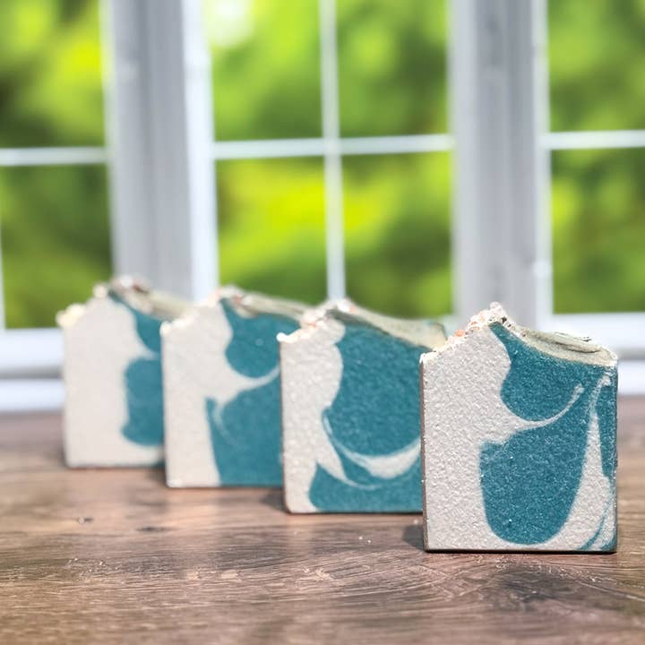 Emerald Grove Salt Soap for wholesale by Nath Soap Company