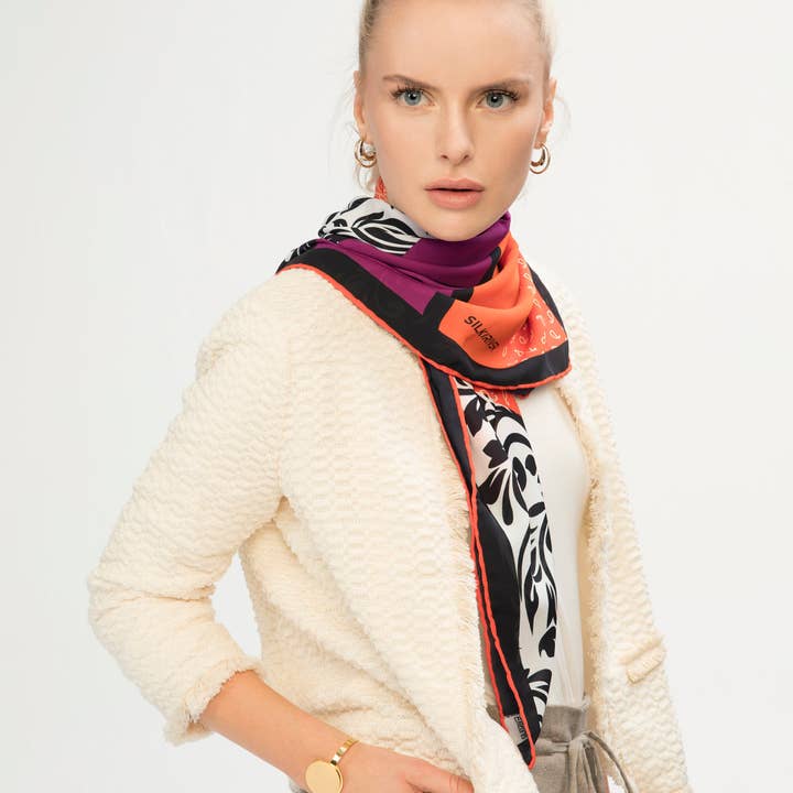 BAND & MOTIV D.BLUE-PINK-MIX for engroshandel hos Silk and River