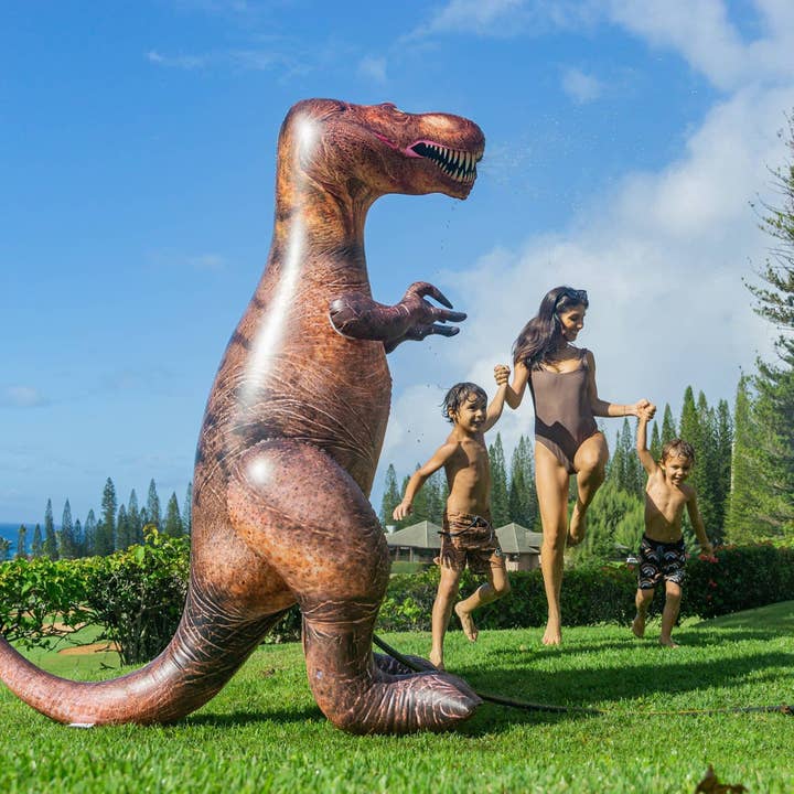 PoolCandy - Wholesale Sprinkler - Gigantic T-Rex Sprinkler Over 6 Feet Tall!
