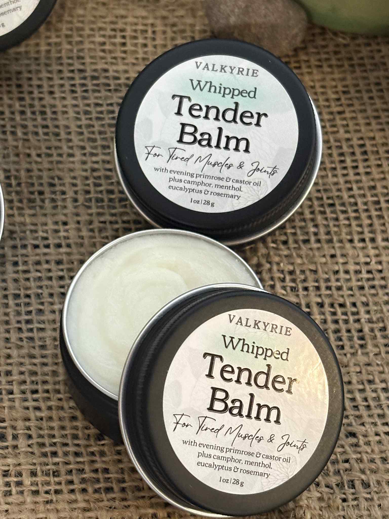 Valkyrie Global - Wholesale Healing Salve/Balm/Cream - Tender Balm - For Tired Muscles & Joints5