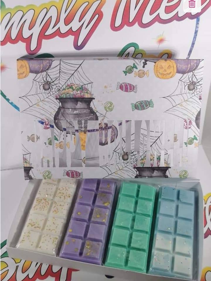 Halloween snap bar box for wholesale by Simply Melt Supplies