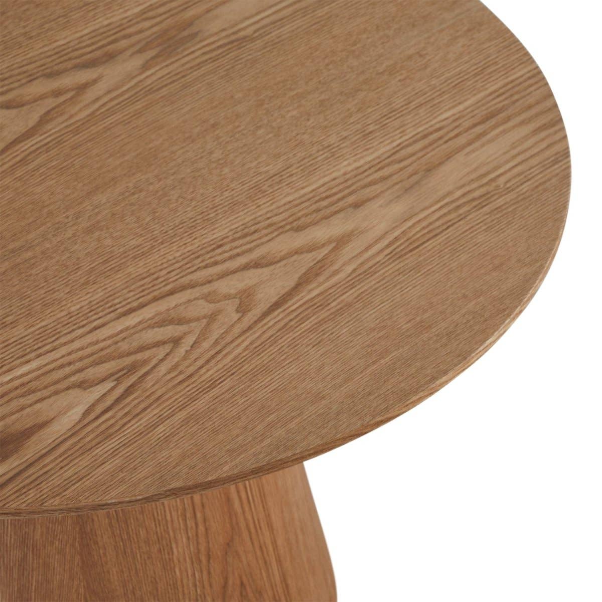 Furnhouse – Mesa de café por atacado – Mesa de Centro Redonda Tango ø80x45 cm - Carvalho Natural4