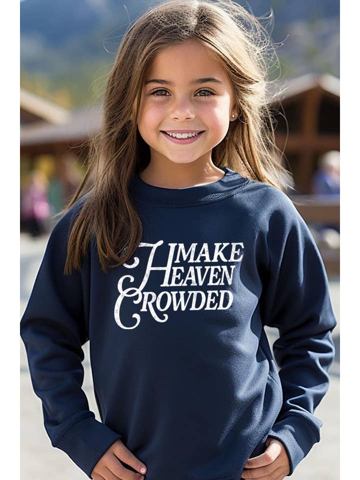 COLORBEAR - Wholesale T-Shirt - Kids - Make Heaven Crowded Kids Graphic Sweatshirt4