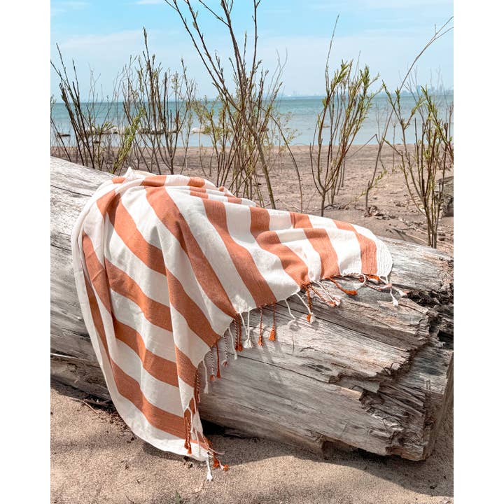 Moa - Wholesale Beach towel - Striped Turkish Beach Towels5
