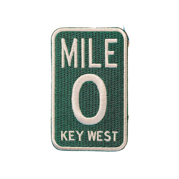 Vagabond Heart - Wholesale Patch - Key West Mile 0 Florida Patch10