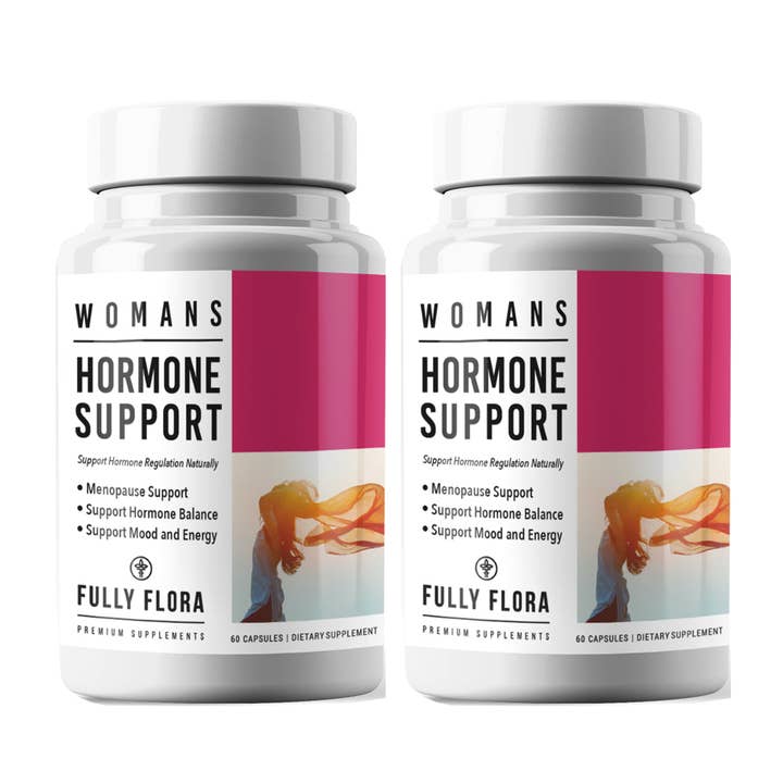 Soutien hormonal Fully Flora Woman's (paquet de 2 bouteilles) pour la vente par Totally Products
