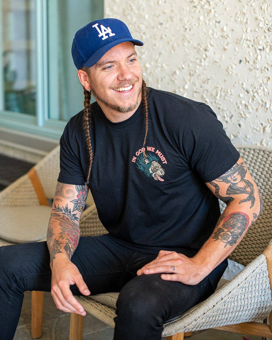 In God We Must - Wholesale Screen Printed T-Shirt - Men's - Brandon Lake "Let Your Lion Out" Tee12