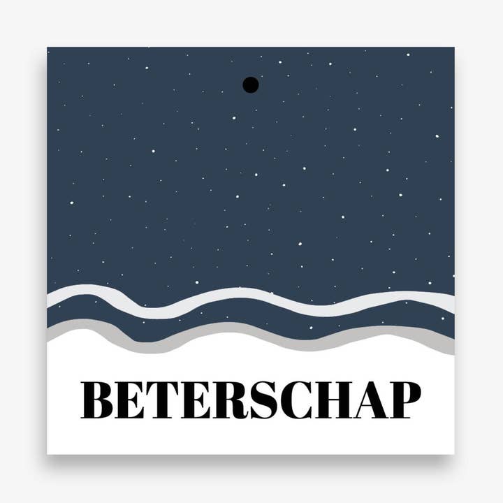 Etiquette cadeau - Get well soon pour la vente par MOODZ design