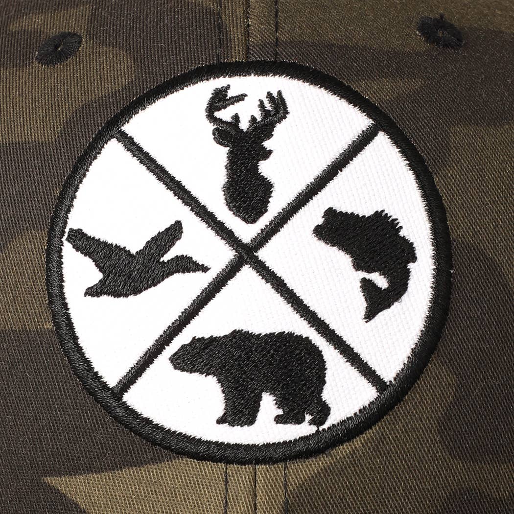 Fashion City - Wholesale Trucker pet - Heren - ANIMALS baseballpet met geborduurde patch voor heren met mesh-achterkant11