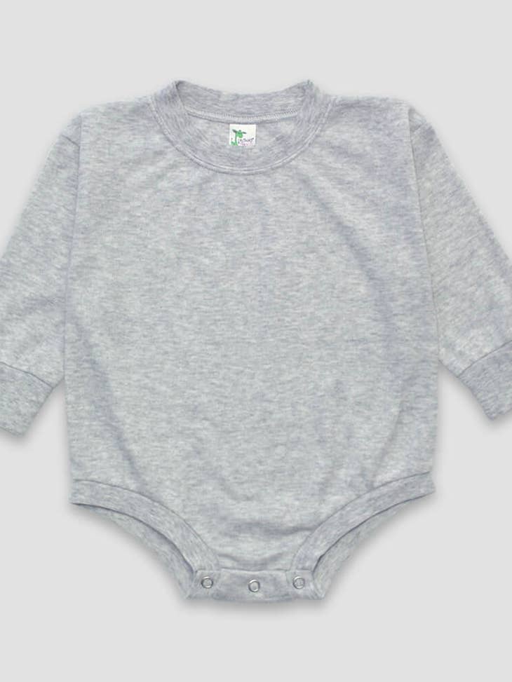 Wholesale Laughing Giraffe Blanks Baby Long Sleeve Bubble Romper for