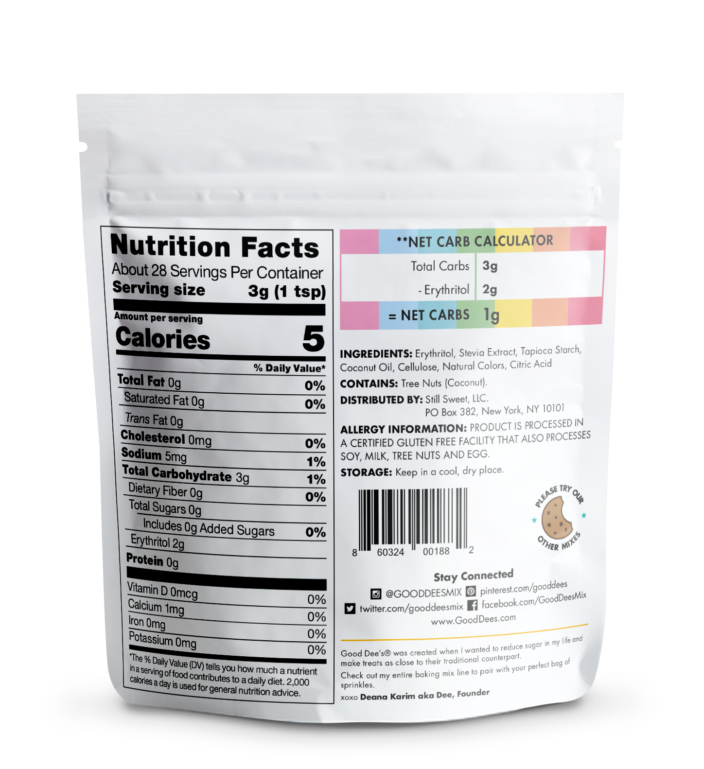 Good Dee's - Wholesale Sprinkles - Good Dee's Extra Sprinkles - It's A Circus1