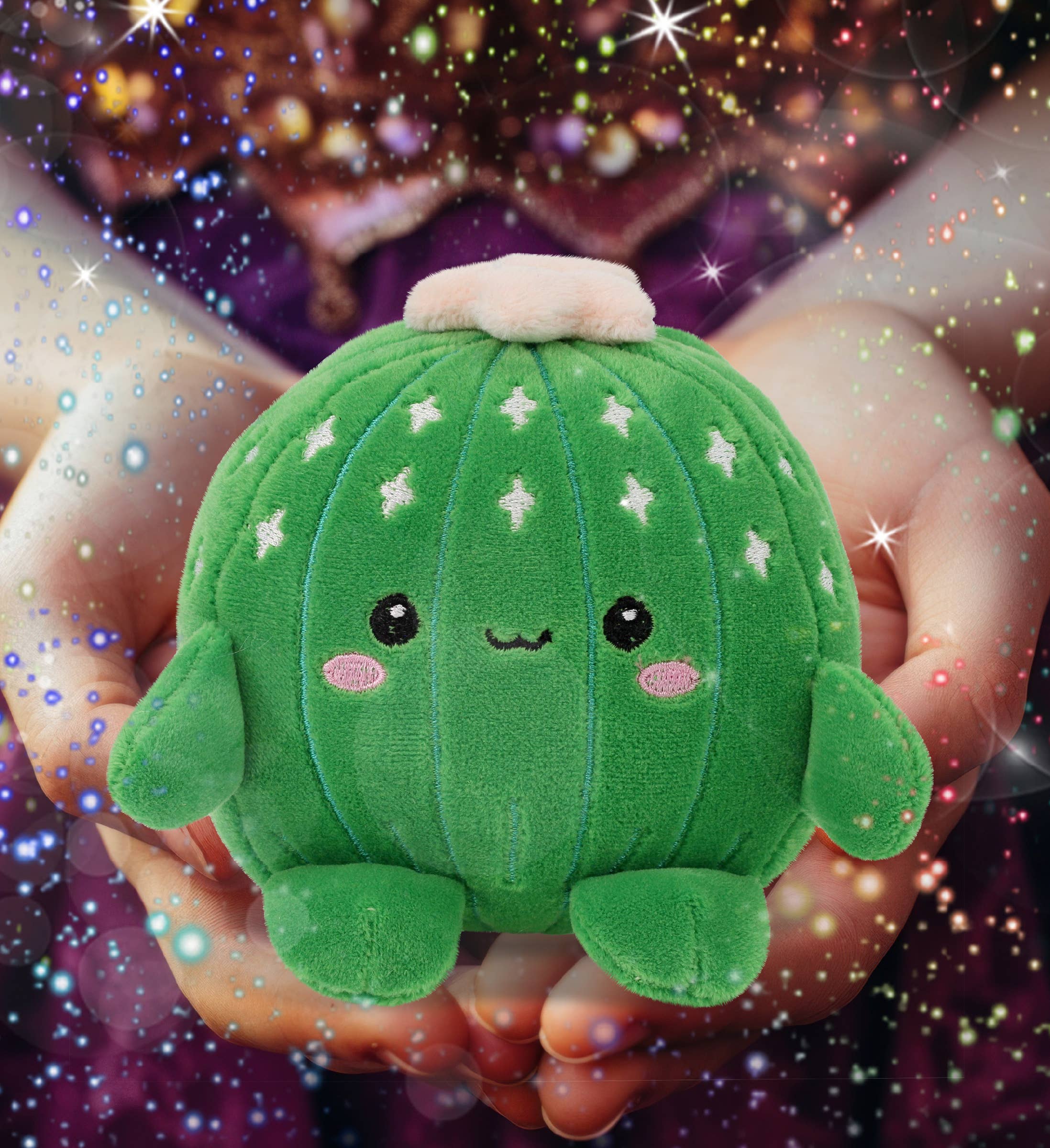 Cota Global - Wholesale Stuffed/Plush Toy - Kids & Baby - SNUG-MOOSHIES PLUSH - CACTUS 4"1