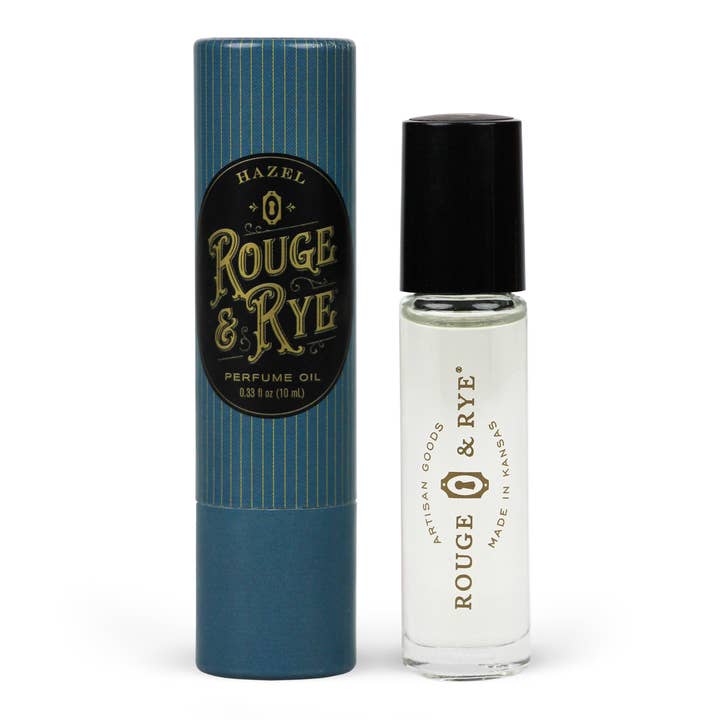Rouge & Rye - Wholesale Roll-On Fragrance - Hazel Perfume Oil • Tobacco, Vanilla and Rose