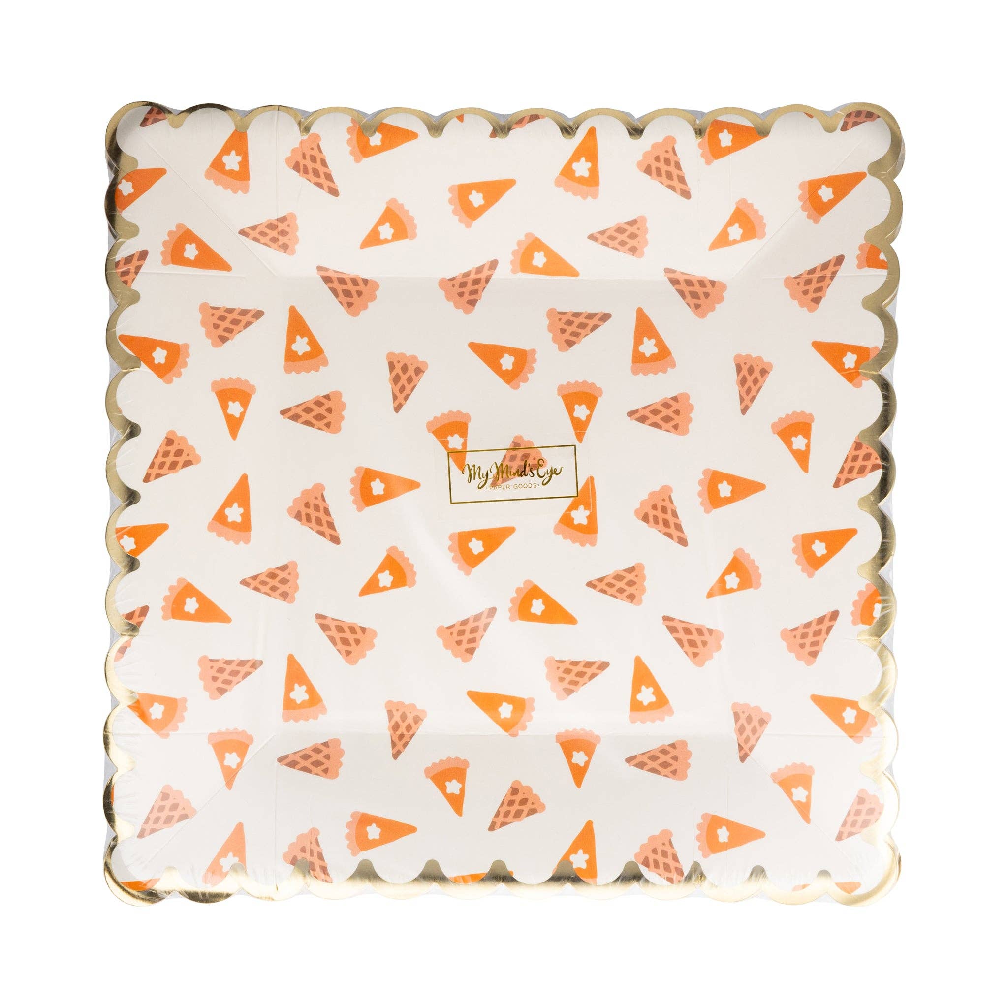 My Mind’s Eye - Wholesale Disposable Plate - THK1242 - Scatter Pie 8" Dessert Paper Plate2