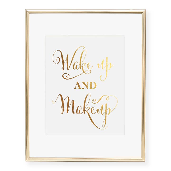 Impressão artística em folha de despertar e maquiagem, frustrada por atacado de Digibuddha