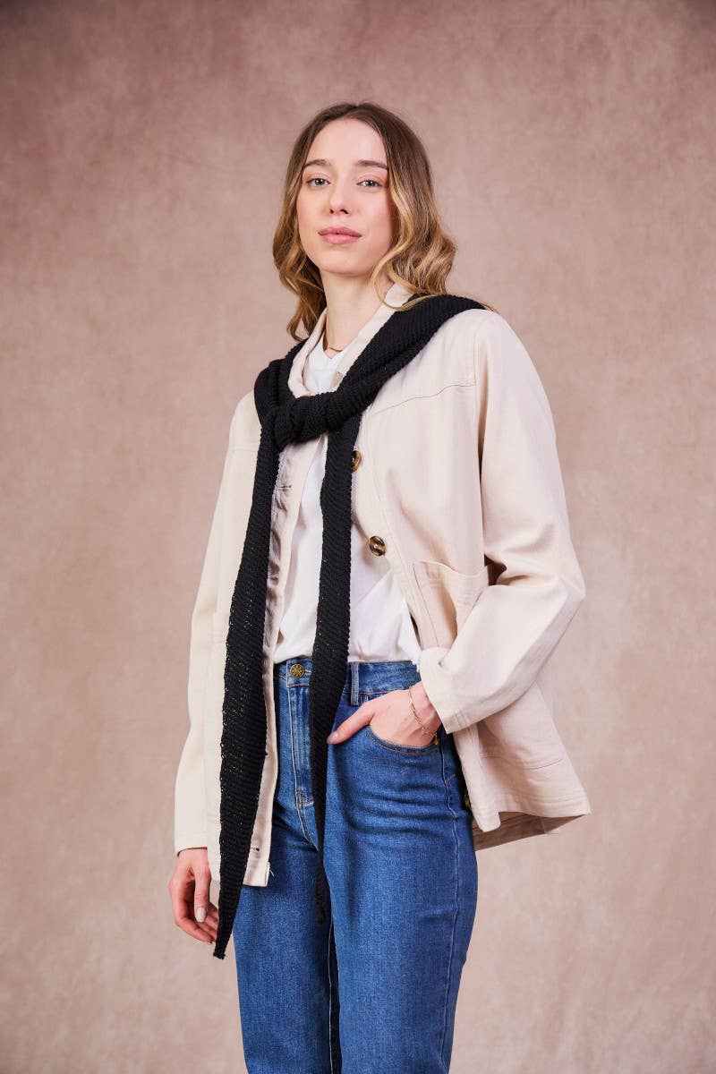 Calie Paris - Wholesale Scarf - Women's - "Sophie Hood"8