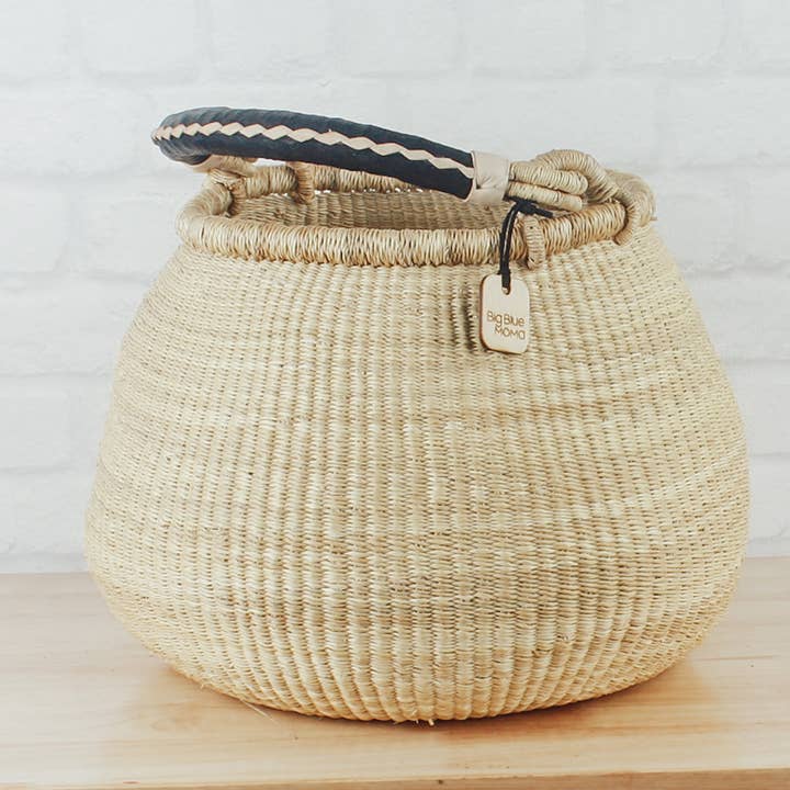 Large Pot Basket - Natural Palette for wholesale by Big Blue Moma