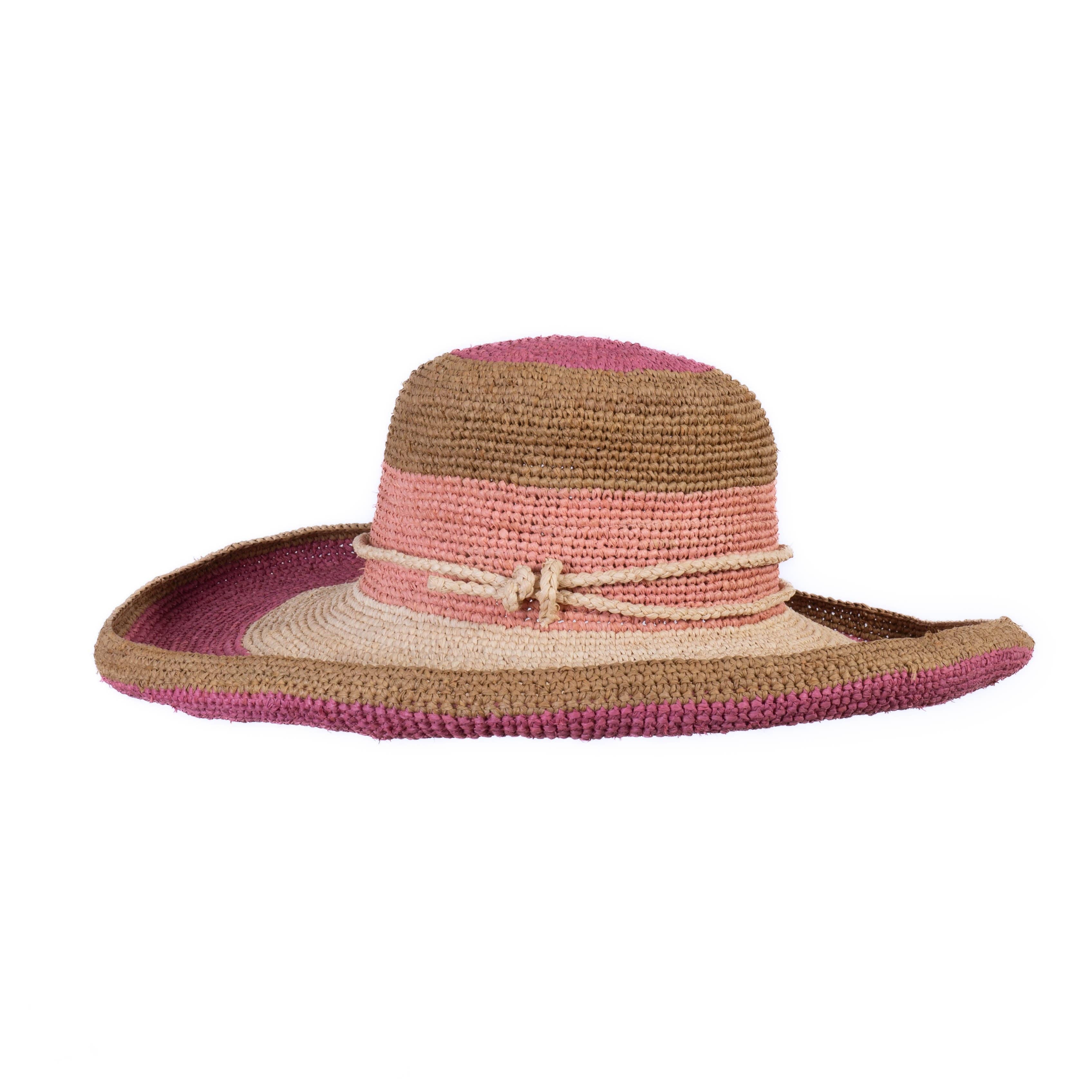 SANS-ARCIDET PARIS – wholesale Stråhatt – Unisex – Magnolia hatt SS25 – glamourös solhatt i raffia med bred brätte5