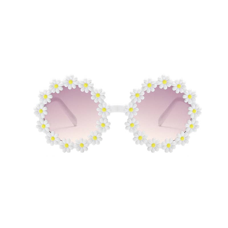 Prime Opticals - Wholesale Sunglasses - Kids - K3080, Cute Daisy Kids Glasses1