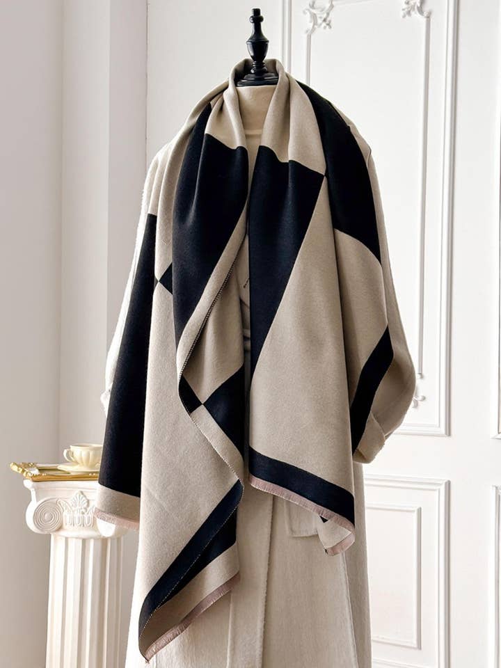 Scarvii – Modern Geometric Winter Scarf & Shawl for wholesale by Funkyrel® Atzbranding Limited