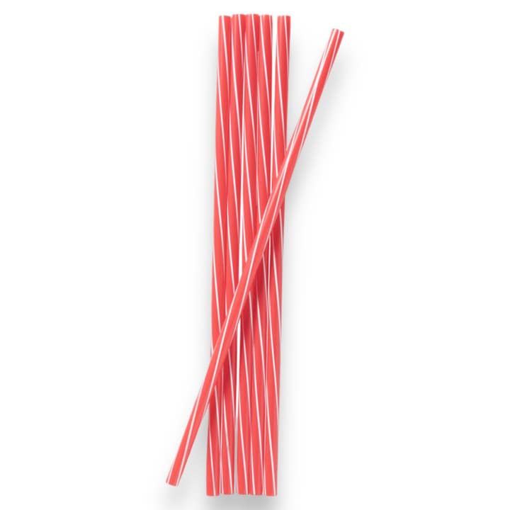 Kinky Pleasure - Wholesale Drinking straw - Kinky Pleasure - PK007 - Straws PVC Red - 230x6mm - 10-Pack5
