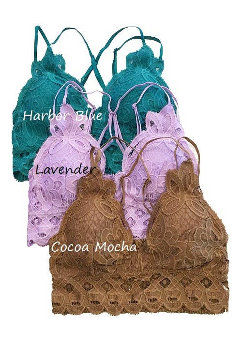 Vanilla Monkey - Wholesale Bralette - Women's - Scalloped Lace Cami Bralette10