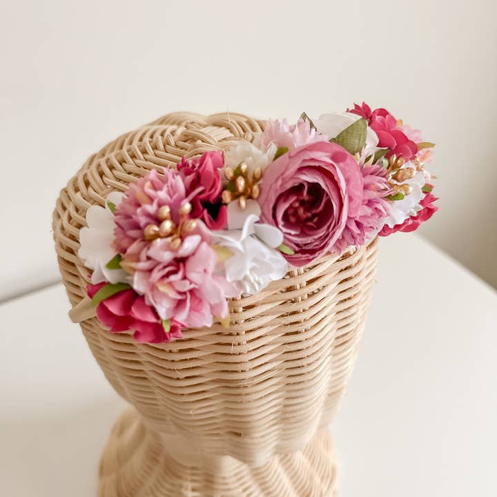 Ribbon Republic - Wholesale Fashion headband – women's - Musk Stick | Flower Crown1