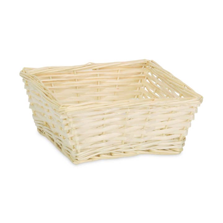 Lota Squared Light Brown Serving Basket for wholesale by Cheungs Home Decor