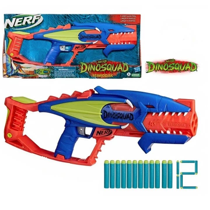 The Zoofy Group , LLC - Wholesale Classic Toy - Kids - HASBRO NERF TERRODAK