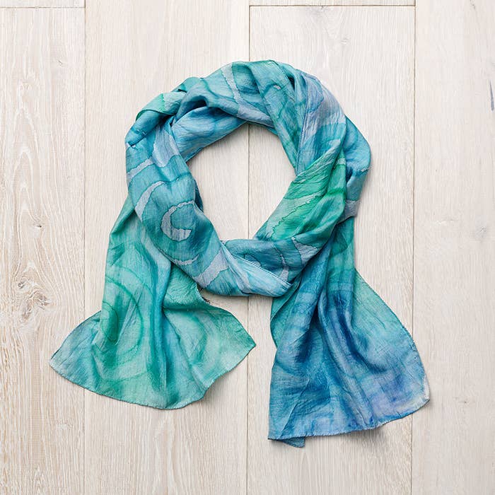 SERRV International - Wholesale Scarf - Women's - Blue Gogo Scarf