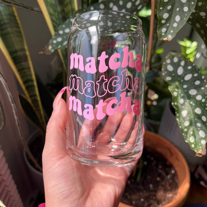 Anissa Yanira Shop - Venta al por mayor Vaso/copa - Vaso de cristal Matcha