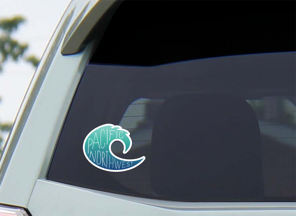 Discovery Stickers - Wholesale Sticker - Pacific Northwest Wave Vinyl Sticker5