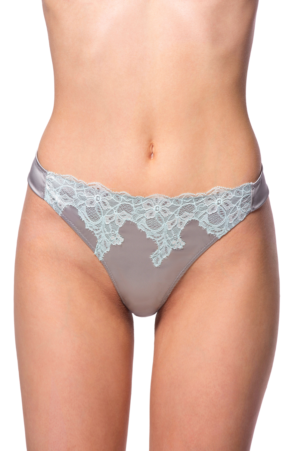 Nohea - Wholesale Underwear - Women's - Peony slip, made in Italy, lace and satin2