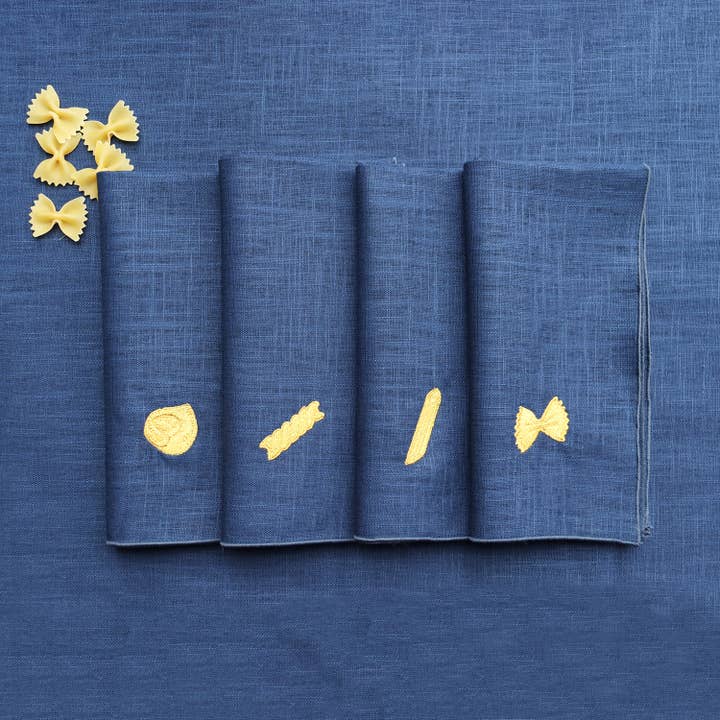 Giardino Segreto – Guardanapo e pano de jantar por atacado – Guardanapo em puro linho PASTA2