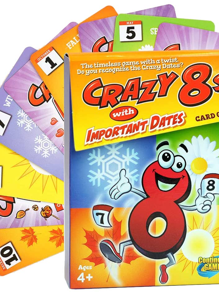 Crazy 8S With Important Dates for wholesale by Continuum Games