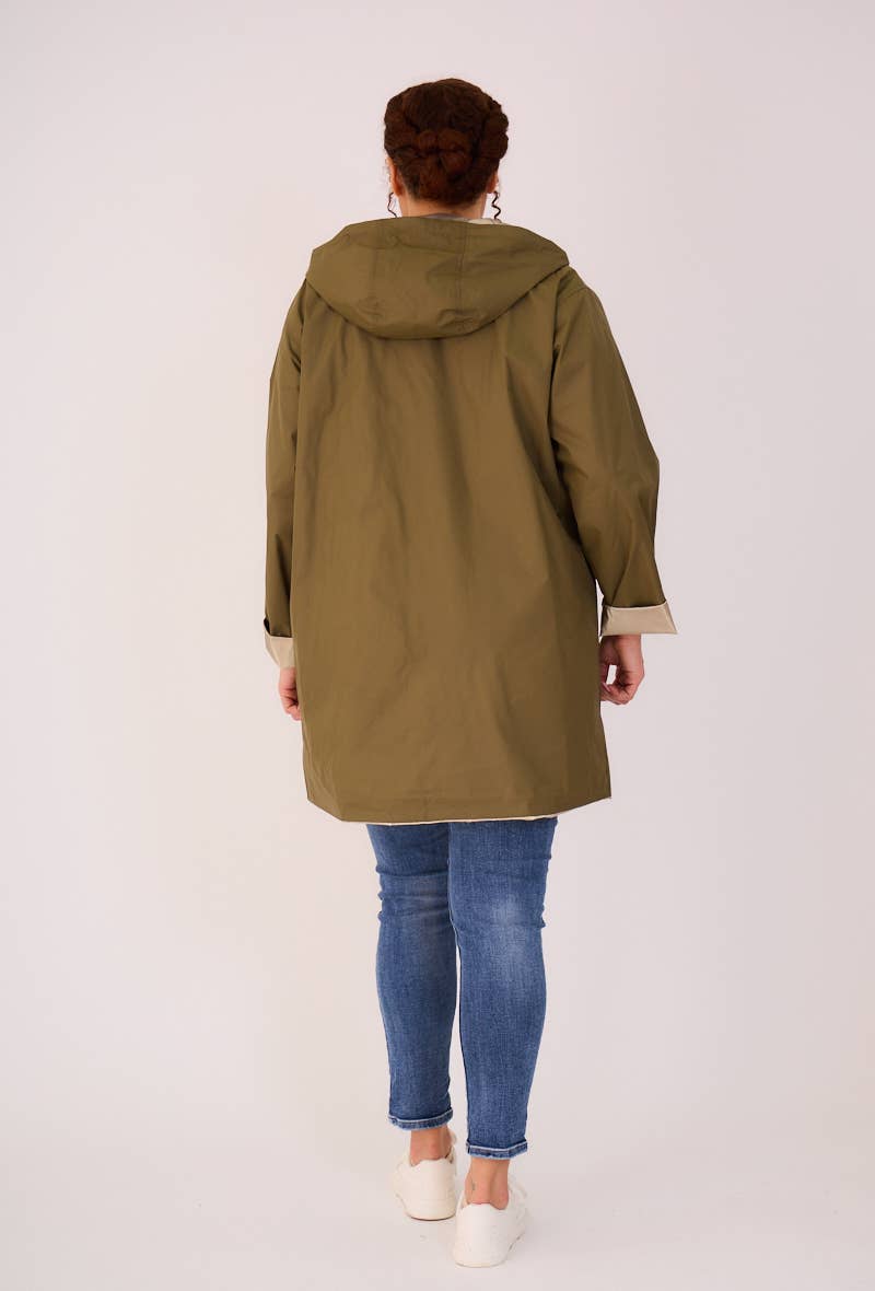 Escandelle Paris - Wholesale Parka - Women's - Mid-length reversible parka - Plus Sizes26