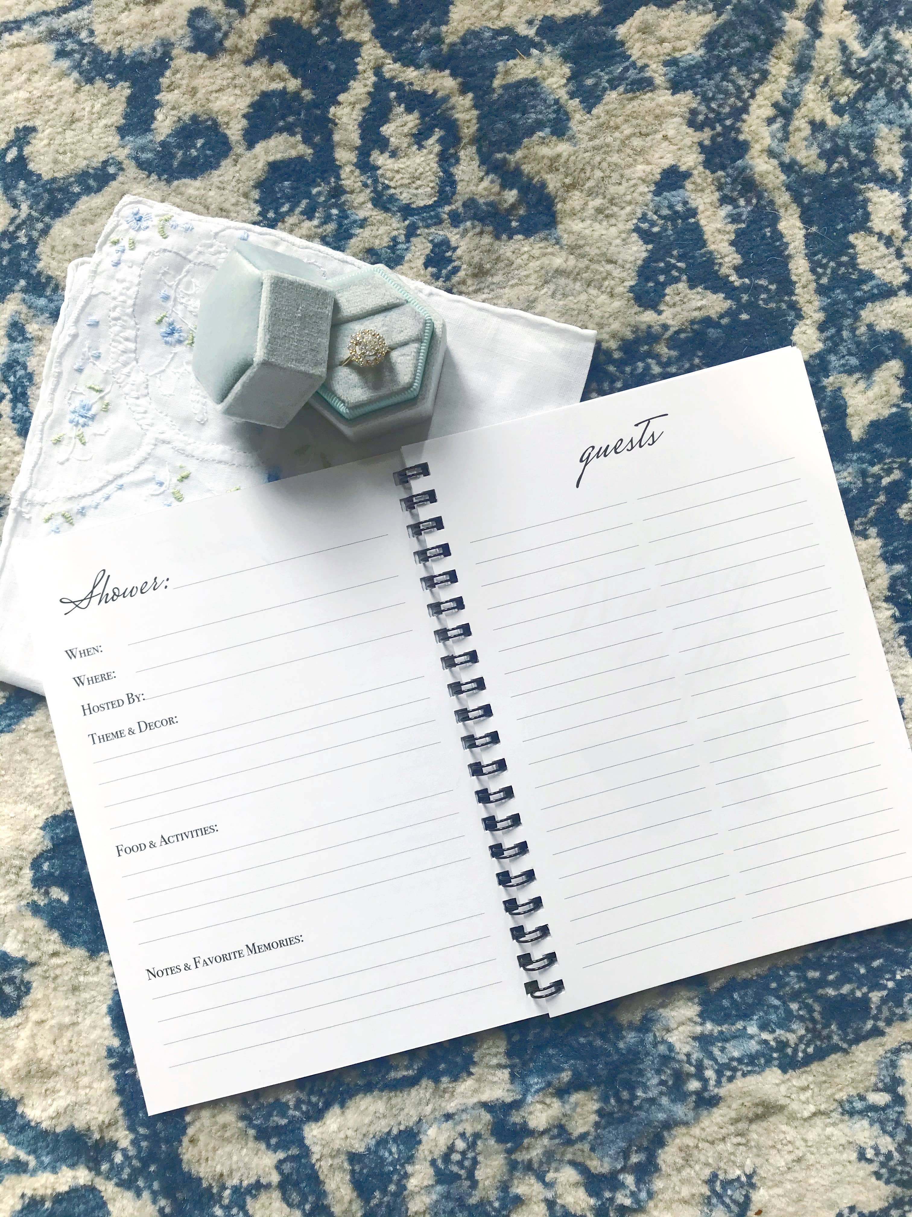 Winnefred Austin - Wholesale Journal/Diary - Little Blue Wedding Journal3