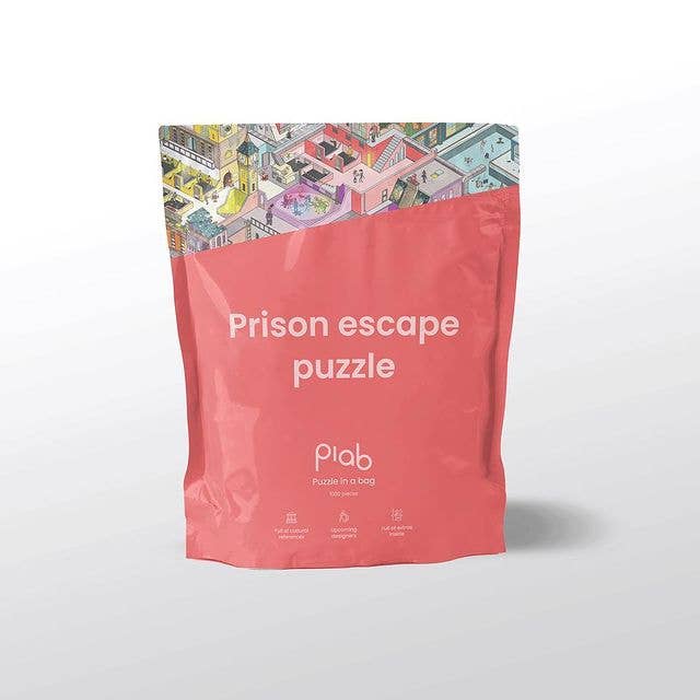 Puzzle in a Bag - Wholesale Puzzle - Adult - Prison Escape Puzzle - 1000 Pieces - Language: English1